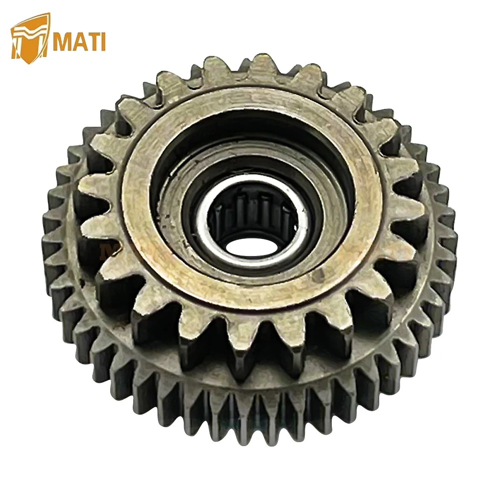 M MATI Starter Idle Gear for Polaris ATV Outlaw 50/90/110 Sportsman 90/110 Predator 50/90 Scrambler 90 0455258 0450178