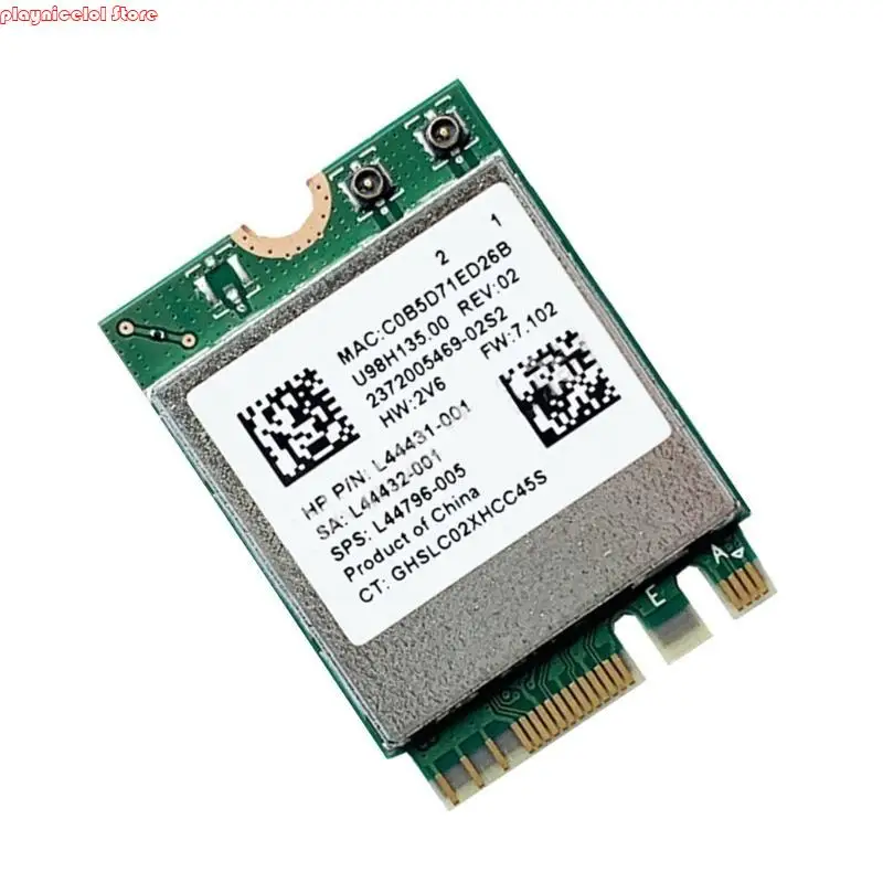 

E8BA Wi-Fi Card RTL8822CE 2.4/5 ГГц Bluetooth5.0-совместимая сетевая карта 802.11ac IPX