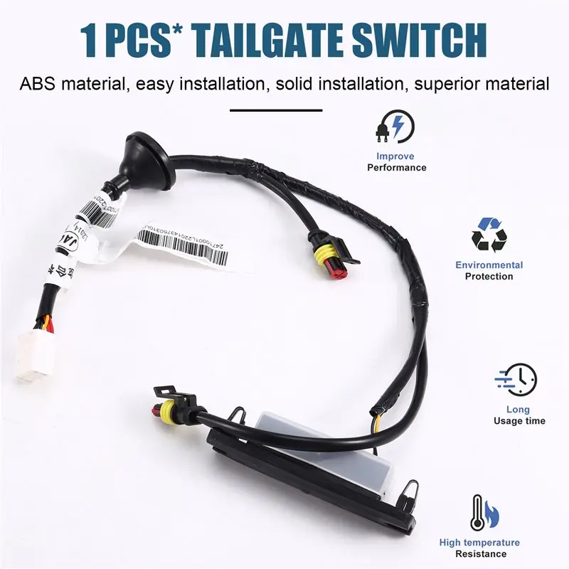 بقوة ل JAC S5 JS5 مفتاح الباب الخلفي للسيارة مع الأسلاك تسخير 3750310U1510 قطعة غيار مفتاح الجذع #3