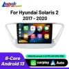 Hysurt solaris 2 verna 2017-2020用カーラジオ,マルチメディアプレーヤー,自動車用ステレオ,8コア,wifi,GPS,ビデオ,カーラジオ 1