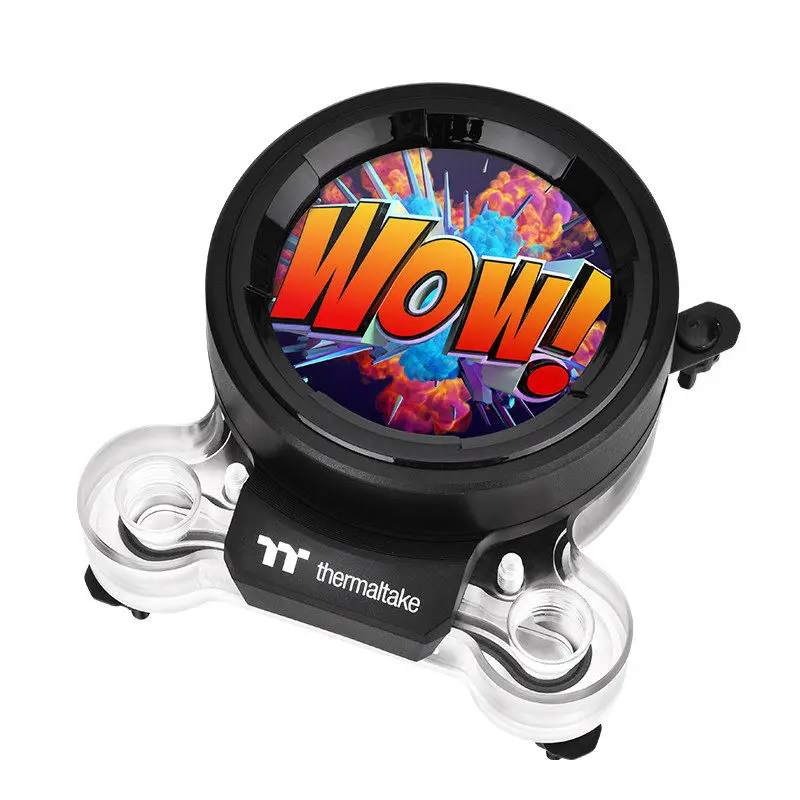 

TT split water block CPU cooler Pacific MX2 LCD screen medium flushing all-copper 12th generation temperature monitoring