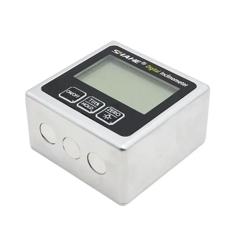 

SHAHE Metal Digital Protractor Inclinometer Angle Finder With One Side Magnets