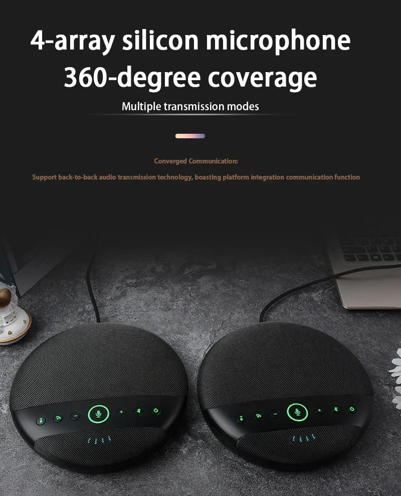 High sensitivity noise reduction electret capacitor with switch driven desktop cascaded omnidirectional capacitive microphone