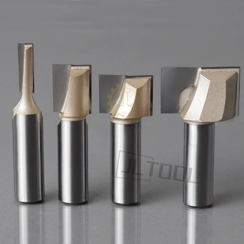 Carboneto de Tungstênio Roteador Bit Cnc Bits para Madeira mm Fresa Limpeza Madeira Inferior em Linha Reta Roteador Bit Conjunto