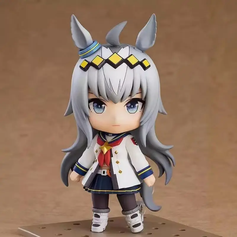 10cm Umamusume: Pretty Derby Cute Edition Anime Figures Game Girl Statue Cartoon Models Boy Collectible Ornament Doll Toys Gifts