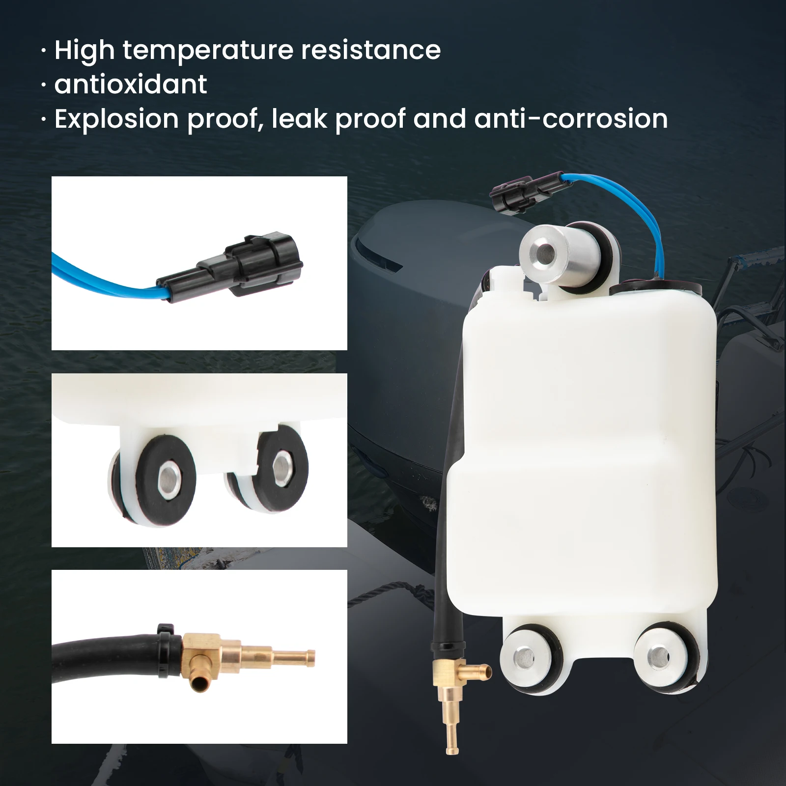 

Outboard Oil Tank Assembly for Mercury Opimax 200 225 8M0064075 884525T1 1200-8M0064075 New