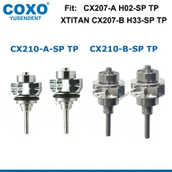 COXO Dental Turbine Cartridge Rotor Dentistryr Handpiece Air Rotor For COXO CX207A/CX207B Type High Speed Handpiece Accessory