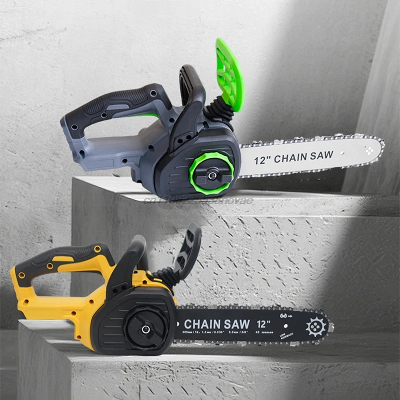 منشار كهربائي محمول عالي السرعة 12 بوصة قاطع خشب لاسلكي بطارية ليثيوم قابلة لإعادة الشحن منشار محمول للمنزل #1