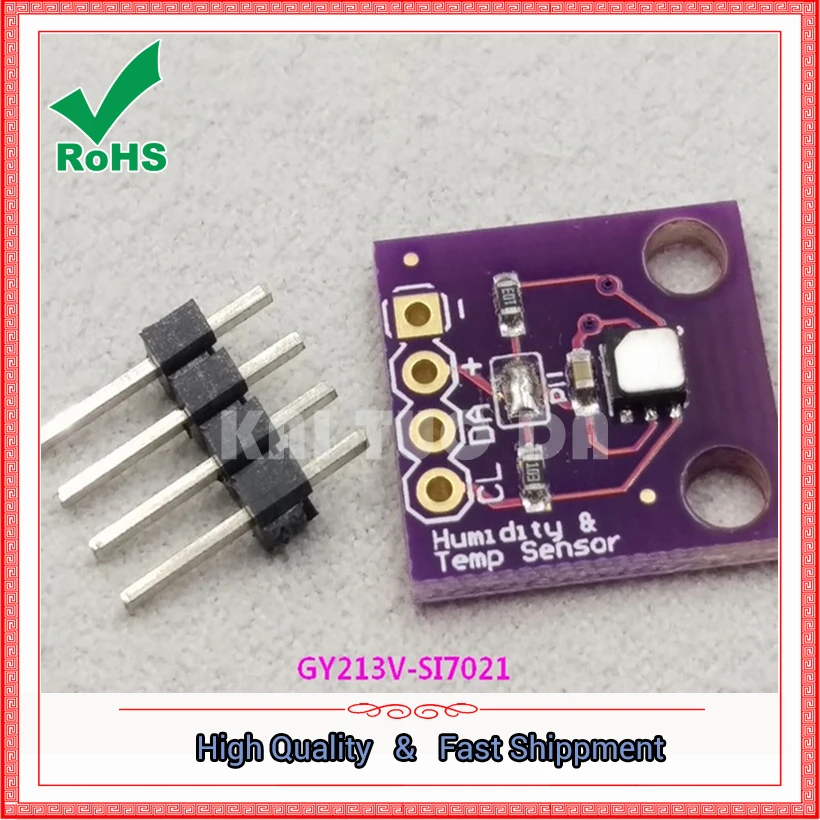 GY213VSI7021 Digital High Precision Temperature And Humidity Sensor Module Board