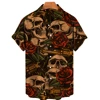 Bold Print Hawaiian Beach Shirts