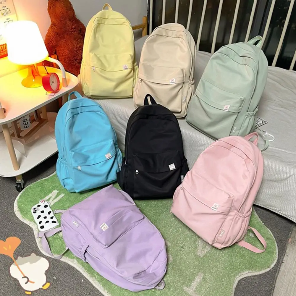 Mädchen Rucksack leichte ästhetische Rucksäcke tragbare Rucksack Schult asche College-Schüler Mochila Escolar