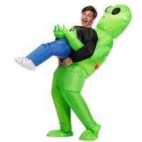 Inflatable Alien Costume Blow up Alien Costumes Pick Me Up Alien Abduction Costumes Inflatable Halloween Costumes for Adults