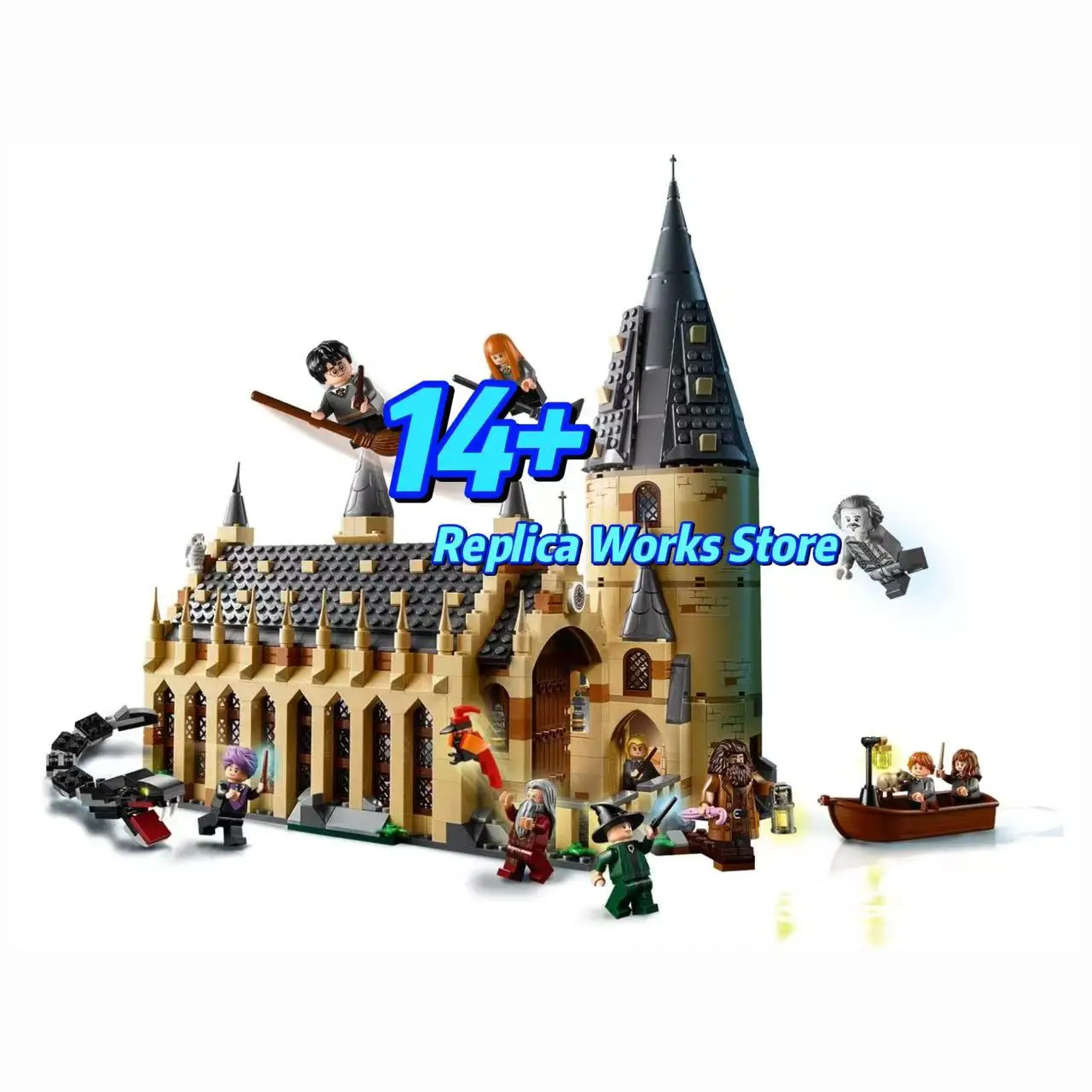 

75354 New Product Lobby Castle Famous Building Model Kit, Christmas Gift, Birthday Gift