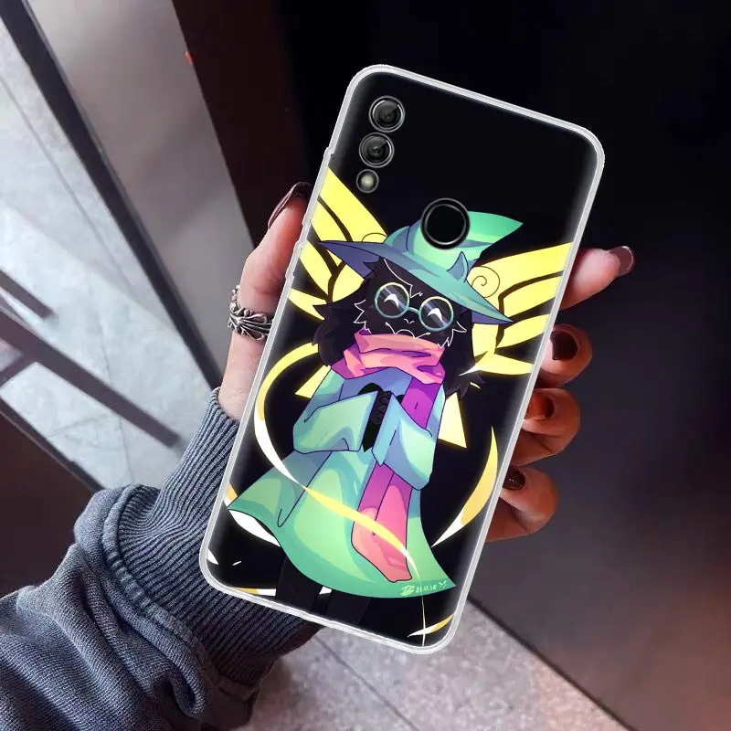 Deltarune Ralsei By Lileaves Phone Case For Huawei Y5 Y6 Y7 Y9S Honor 9 10 Lite 8A 8X 8S 9X P Smart Z 2019 7X 7A Soft TPU Back C