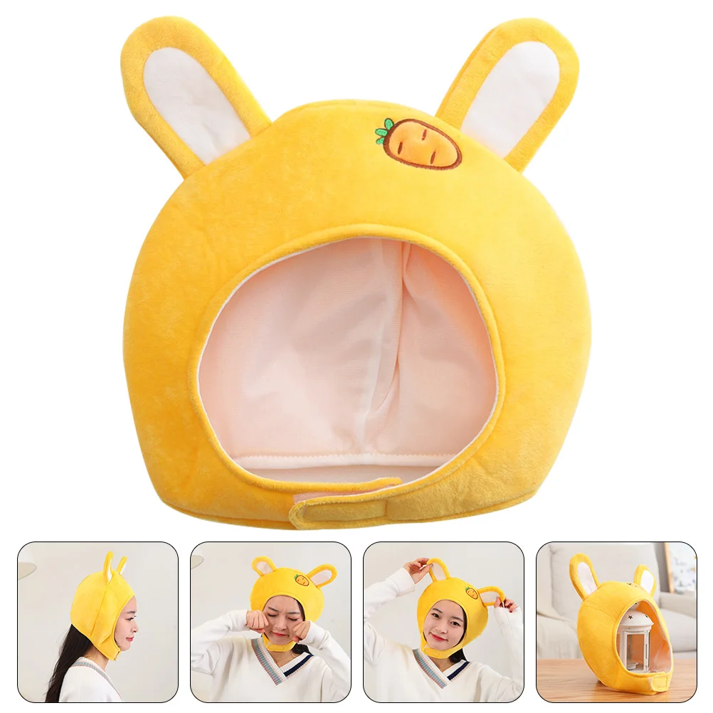 Chapeau réglable, couvre-chef festif, chapeau à oreilles de lapin pour Pâques, Halloween, Noël, cosplay, accessoire de costume de fête