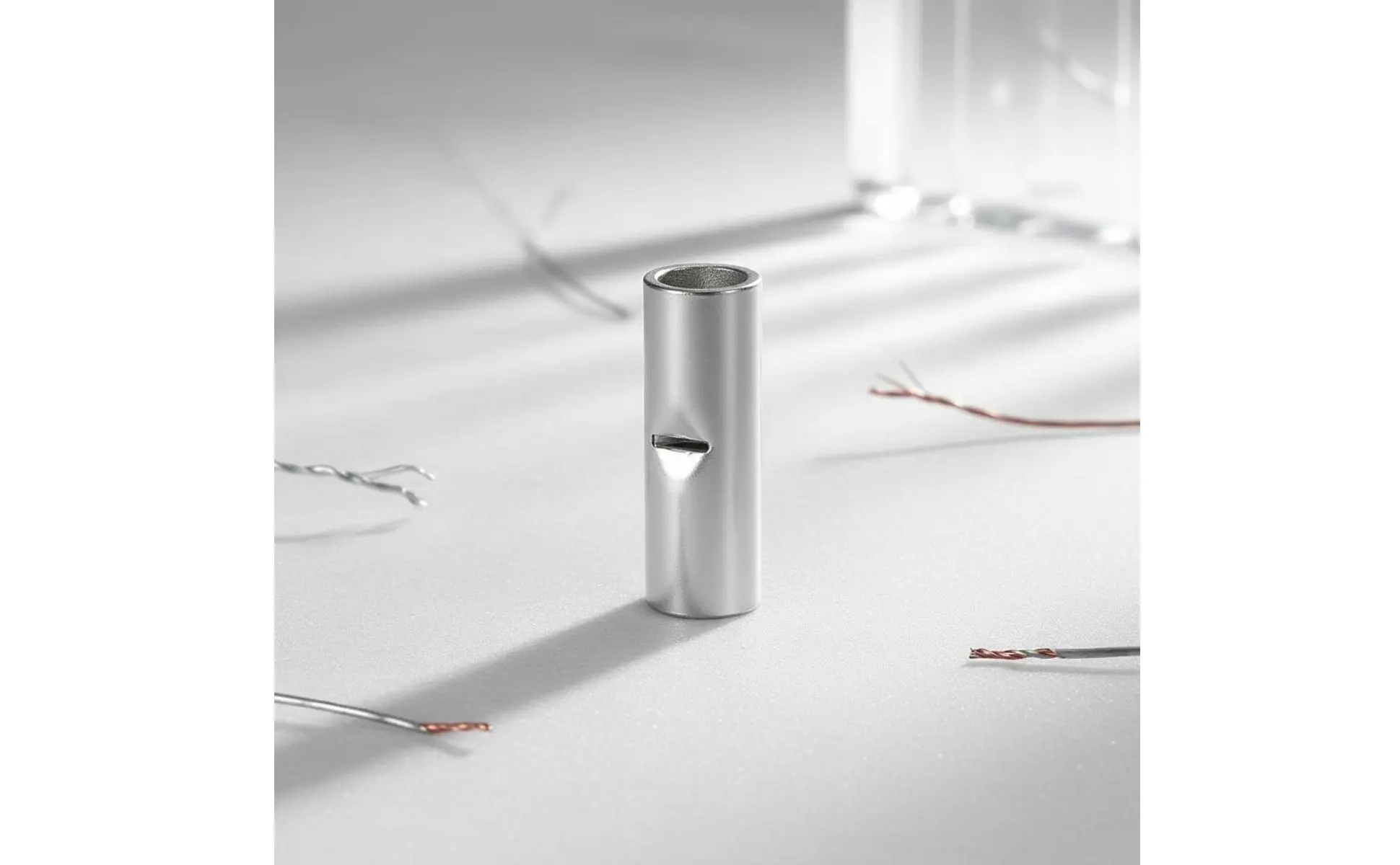 Copper Butt Splice Crimpable Butt Splice Connector Crimp Connector Tube Long-Lasting Electrical Parts Corrosion Resistant Copper Butt Splice Crimpable Butt Splice Connector Crimp Connector Tube Long-Lasting Electrical Parts Corrosion Resistant