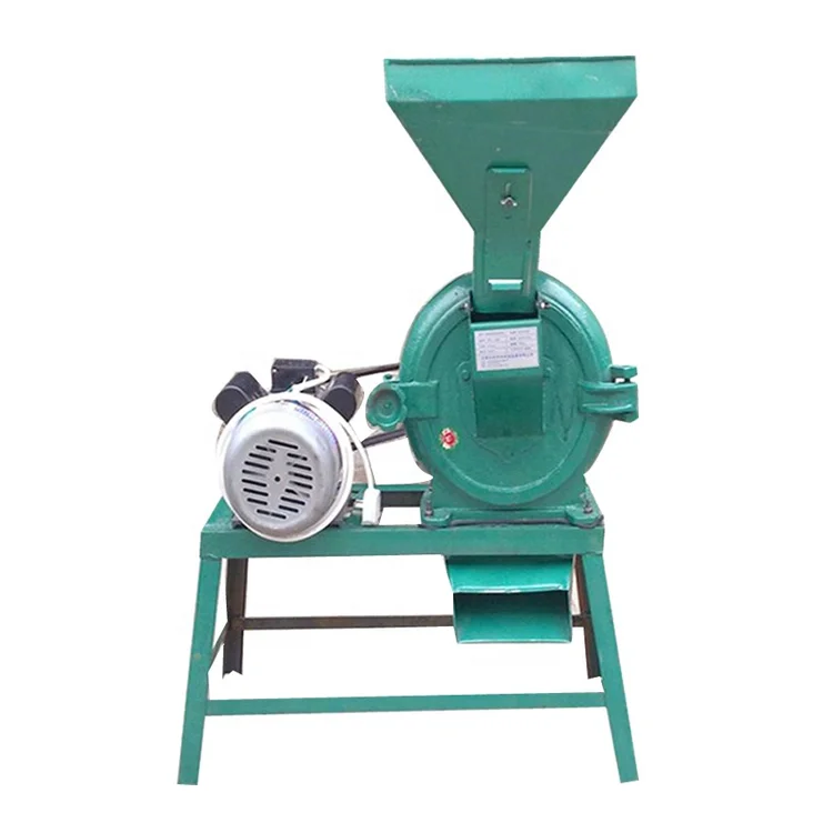 

Electric/Diesel Engine Drive Corn Wheat Rice Pepper Tooth Claw Type Grain Crusher Disk Mill Machine