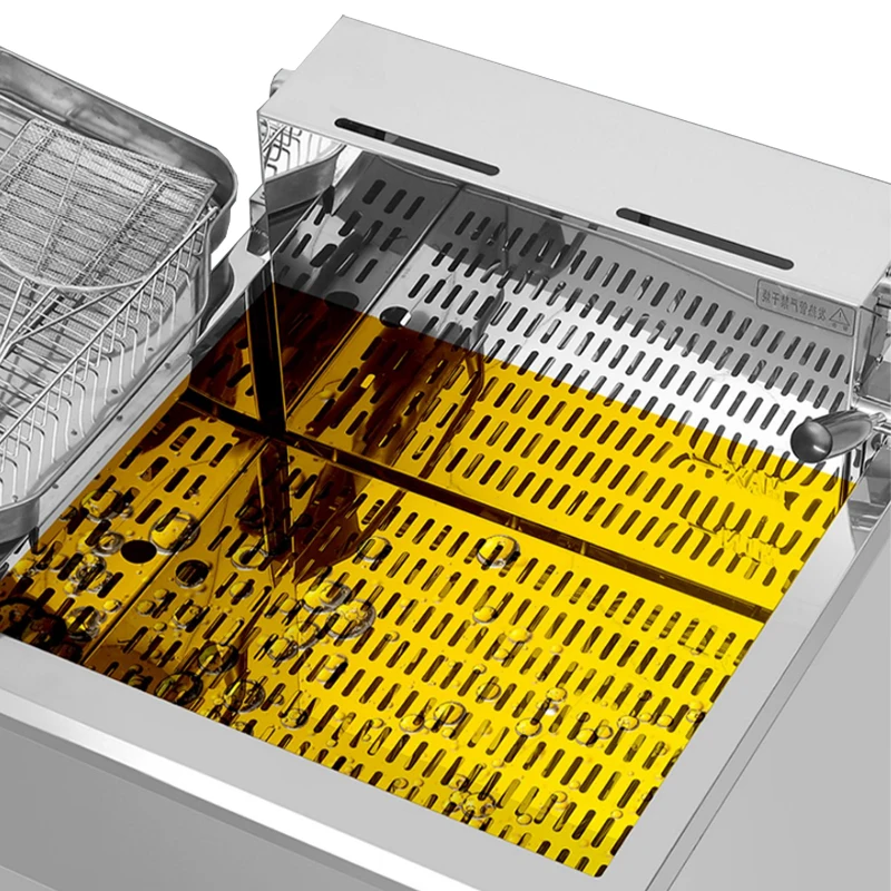 

Промышленная электрическая фритюрница большей емкости, 30 л, фритюрницы Frymaster Machine с краном