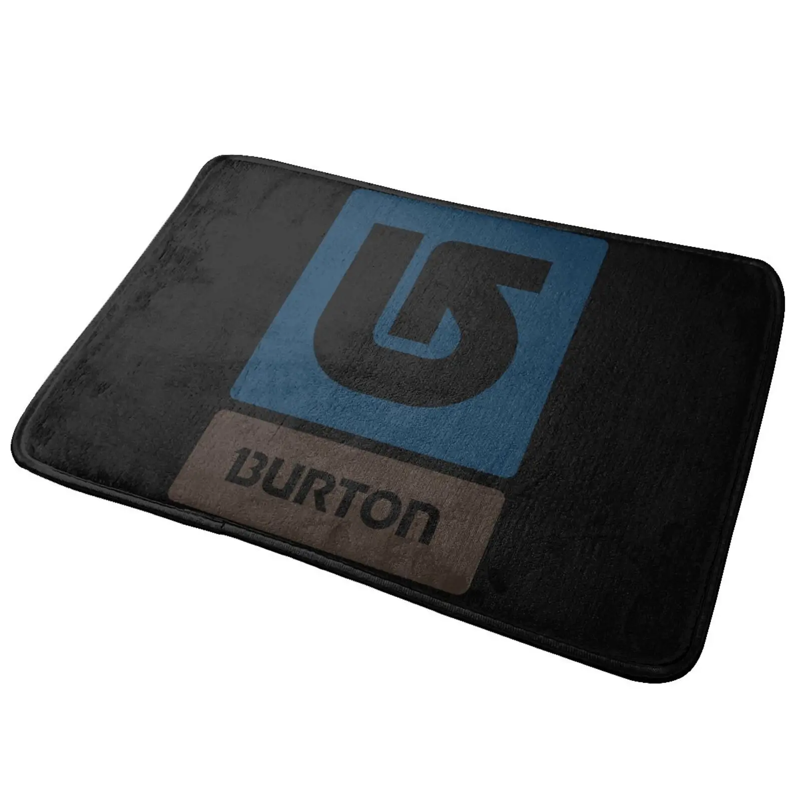 Burton Snowboards Logo Crew Mat Rug Carpet New Shaggy Absorbent Easy Clean Bath Floor Mat