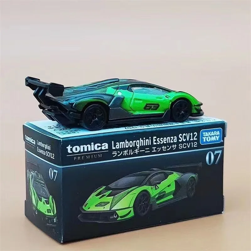 Tomica Black Box TP07 Lamborghini SCV12 Diecast Model Car Mini Supercar Giocattolo da collezione di TAKARA TOMY
