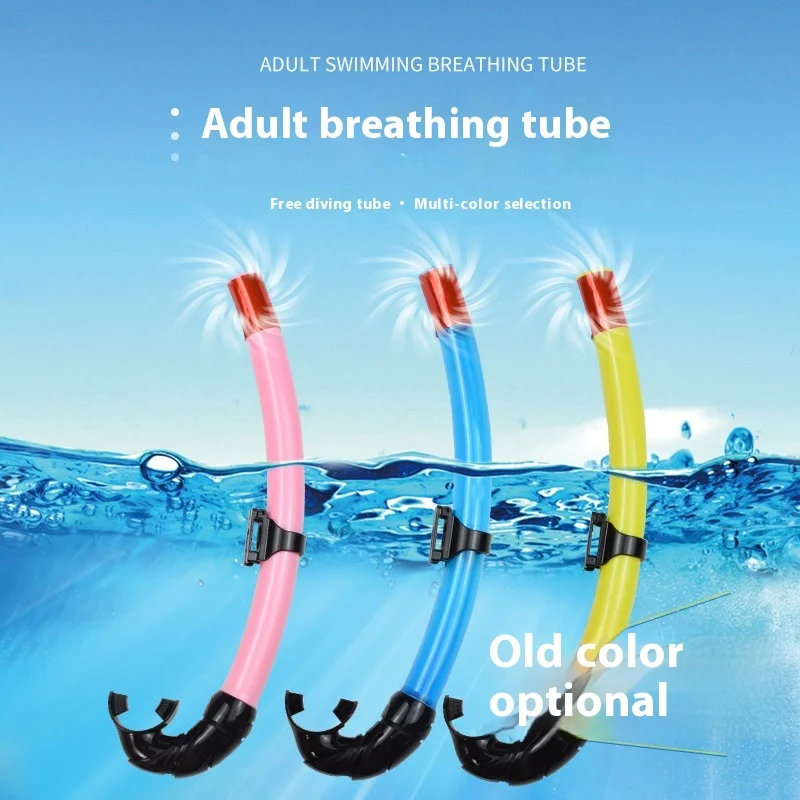 Swimming Snorkelsnorkeling Professional Training Equipmentadult Underwater Freestyle Swimming Pre-Breather For Air Changing