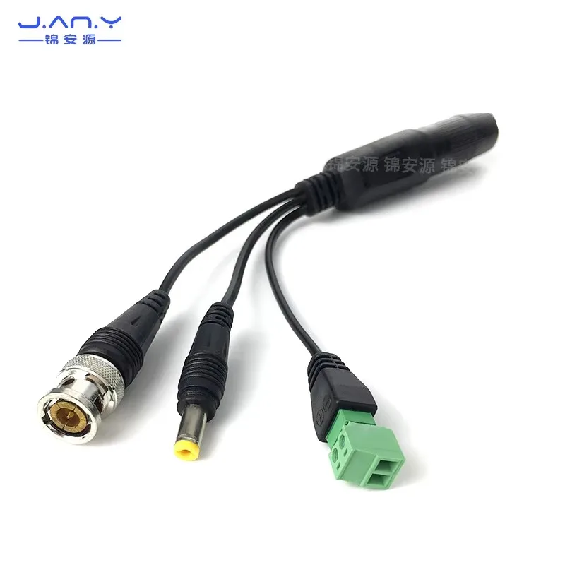 Hose data twisted pair transmitter video power data / audio three in one network cable power supply transceiver