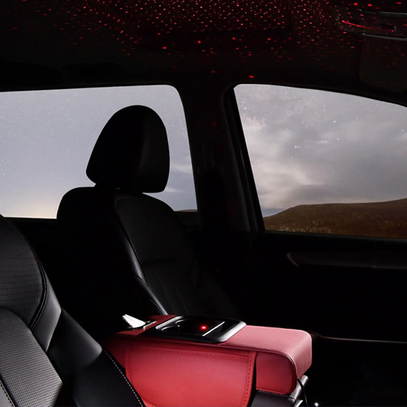 

Car Center Console Organizer Leather With Cup Holder Phone Slot Center Console Cup Holder Protective Cover For Truck RV Sedan