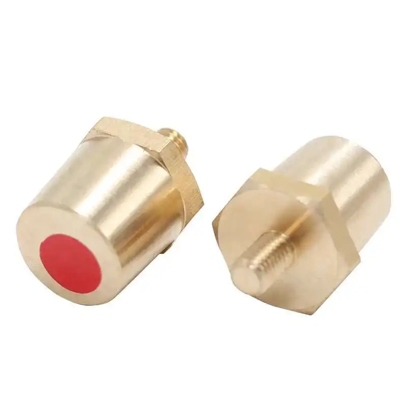 

1Pair Car Battery Clamp M8 Brass Stud Wire Binding Post Thread Screw Power Supply Connector Terminal