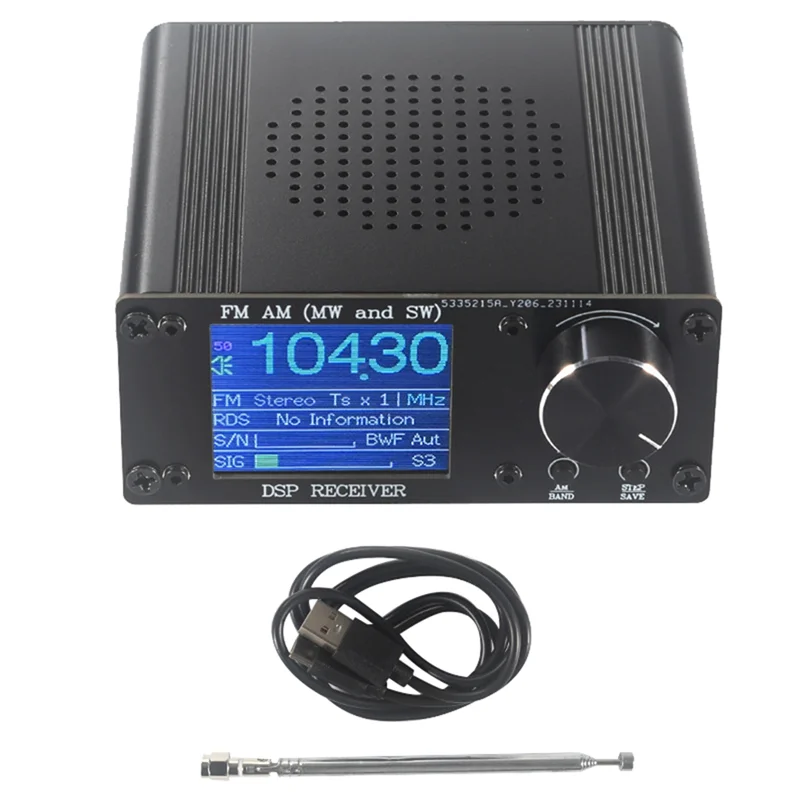 

Excellent-ATS-80 FM AM Radio Frequency Modulation Amplitude Modulation Radio Receiver With Color Screen
