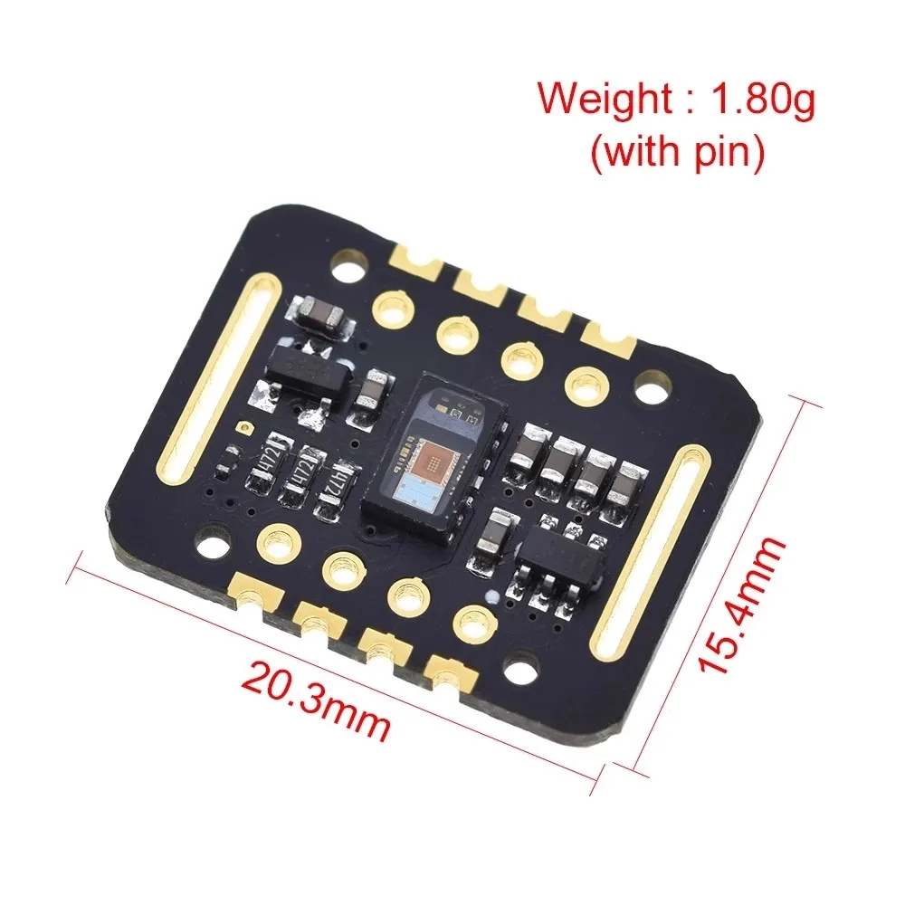 MAX30102 Heart Rate Monitor Blood Oxygen Sensor Module Wrist Pulse Heartbeat Detection Electronic Development Board for DIY Proj