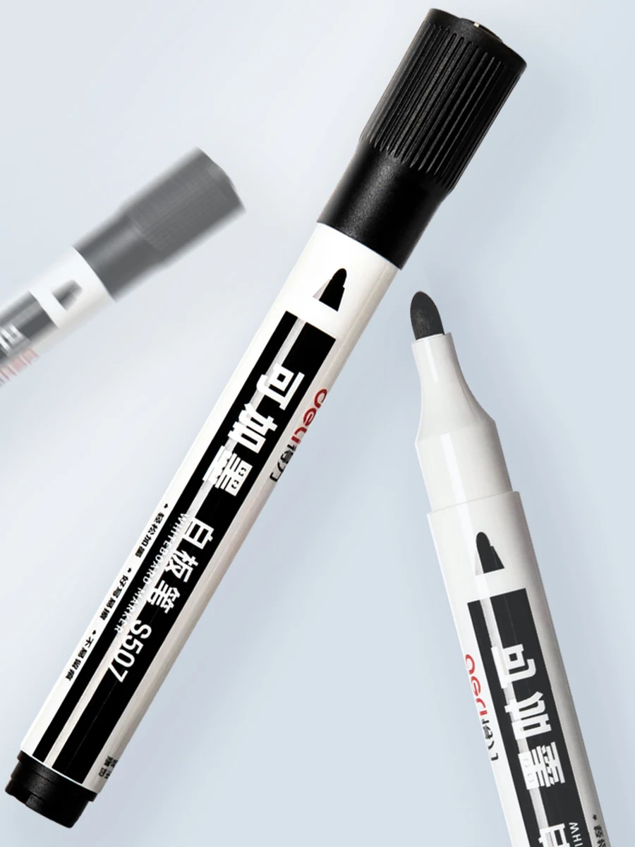 델리 10개 화이트보드 마커 - 칠판, 유리, 창문 및 표지판용 습식 지우기 분필 펜, 생생한 색상