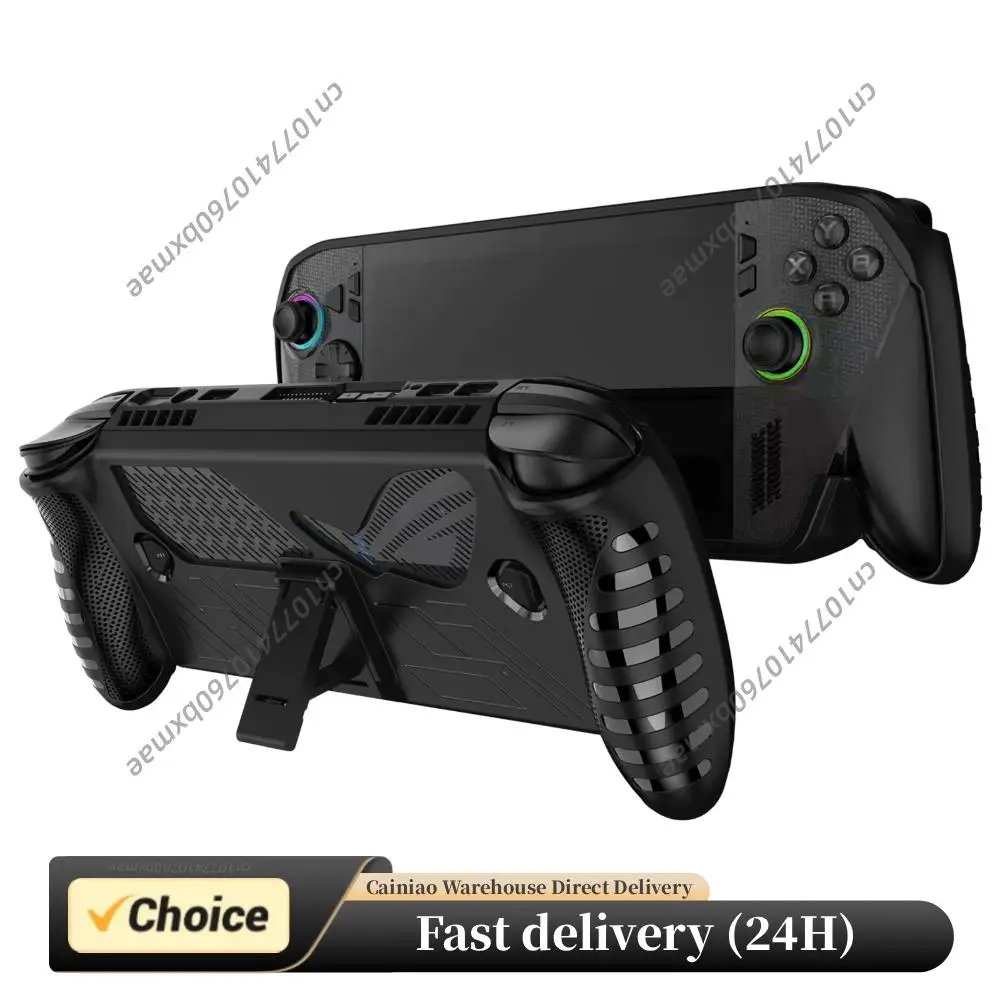 

Защитный чехол из ТПУ с кронштейном для игровой консоли ROG XBOX Ally/ROG XBOX Ally X, противоскользящий, защищающий от падений, аксессуары для игр