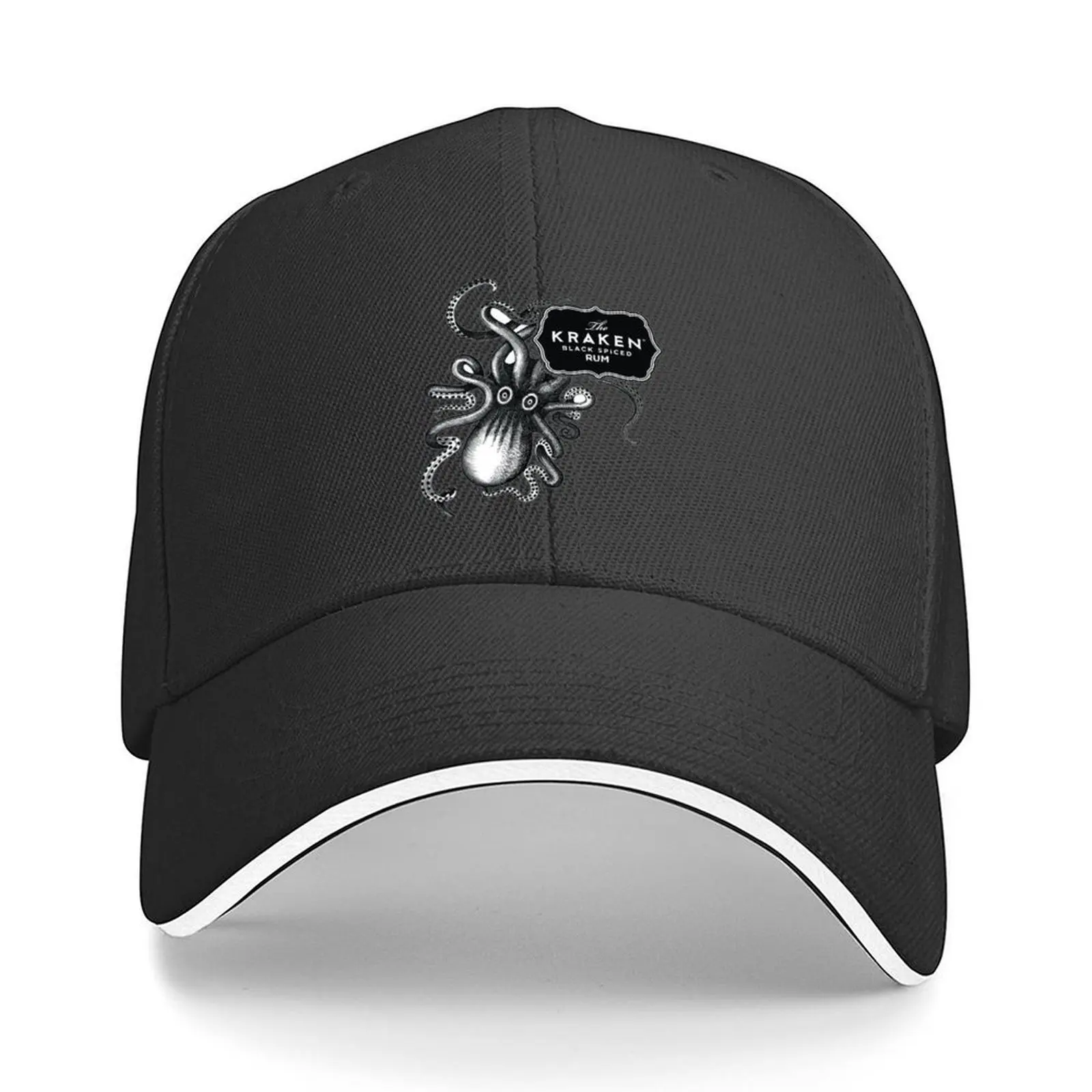 

Kraken Rum Classic Baseball Cap Wild Ball Hat New In Hat Hat Beach Rave Men Golf Wear Women's