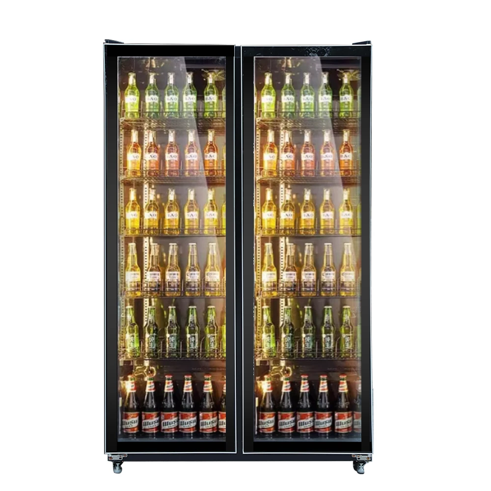 Long Life Commercial-Grade Solution Wine Storage Introducing Dual Zone Wine Cooler Versatile Wine Cabinet