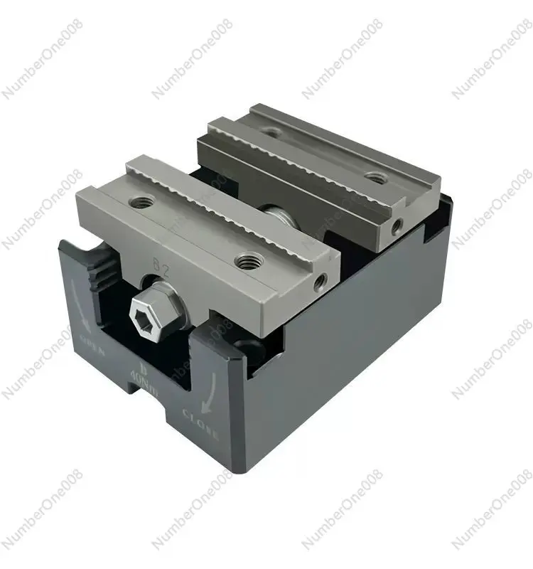 ملزمة ذاتية التمركز 4 محاور 5 محاور تركيبات دقيقة أداة ماكينة بتحكم رقمي بالكمبيوتر مجموعة لقط مع كتل L ممتدة جسر جانبي واحد #4