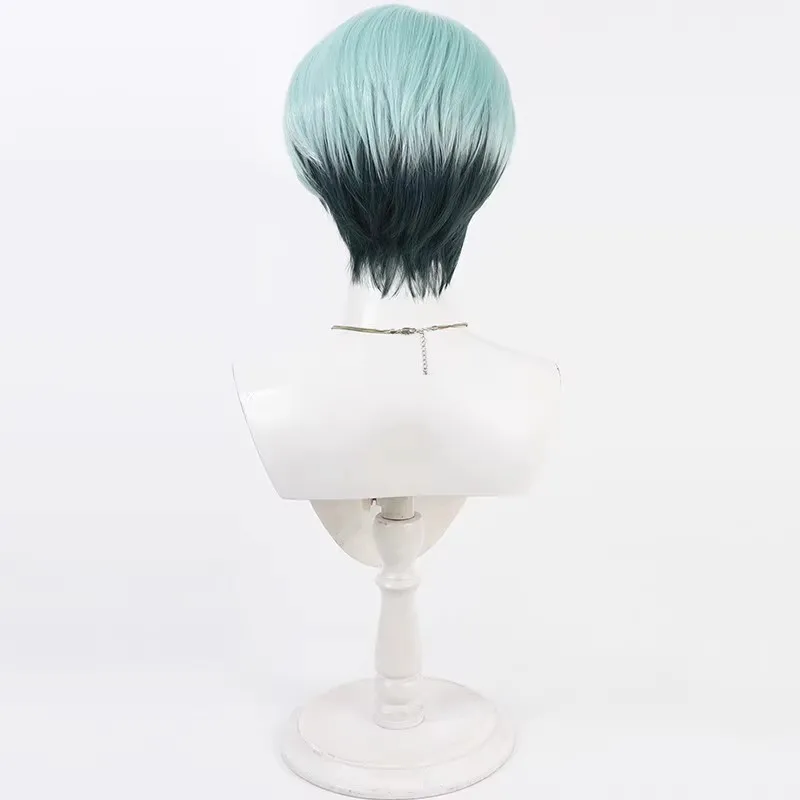 Anime Challia Bull Cosplay Perücke 30CM Kurze Haare Gundam Hitzebeständige Synthetische Perücke + Perücke Kappe Anime Party Halloween perücke + Perücke Kappe