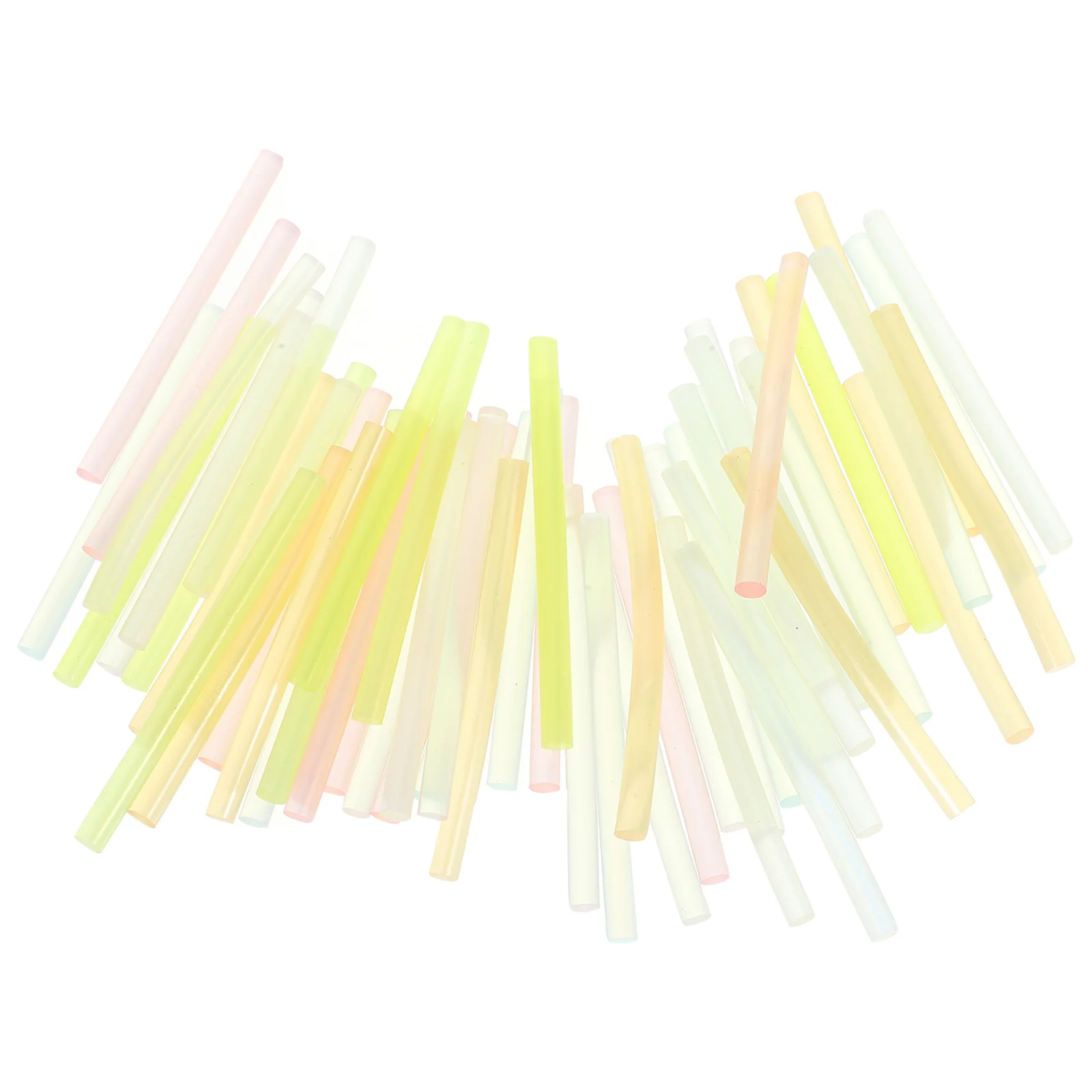 

60Pcs Colored Hot Melt Glue Sticks Strong Adhesion DIY Crafts Handmade Decorations Tools Colored Glue Sticks DIY Accessories
