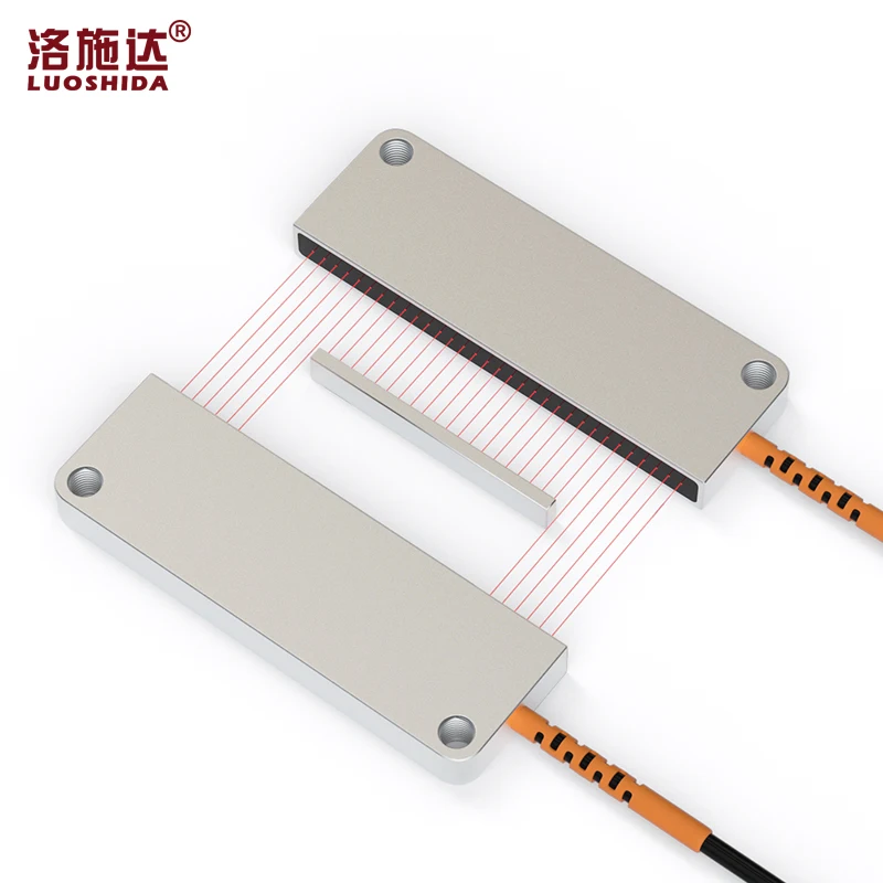 photoelectric beam sensor fiber optical proximity through beam sensor matrix optical fiber sensor
