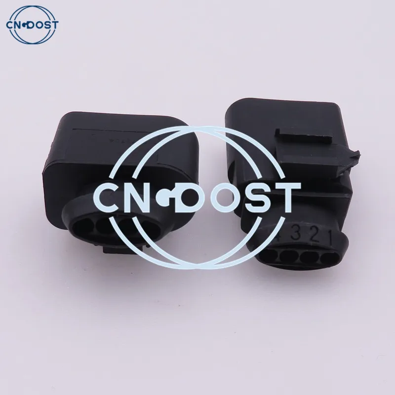 4 Pin 1J0973804 1J0973704 1.5mm Auto Intake Pressure Sensor Connector Wiper Motor Plug AC Assembly For VW Volkswagen Skoda Audi