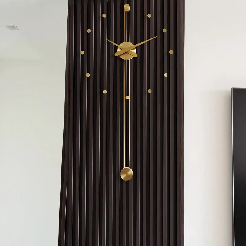 Luxury Living Room Wall Watch Interior Modern Aesthetic Silent Wall Clocks Nordic Fashion Orologio Da Parete Home Decoration