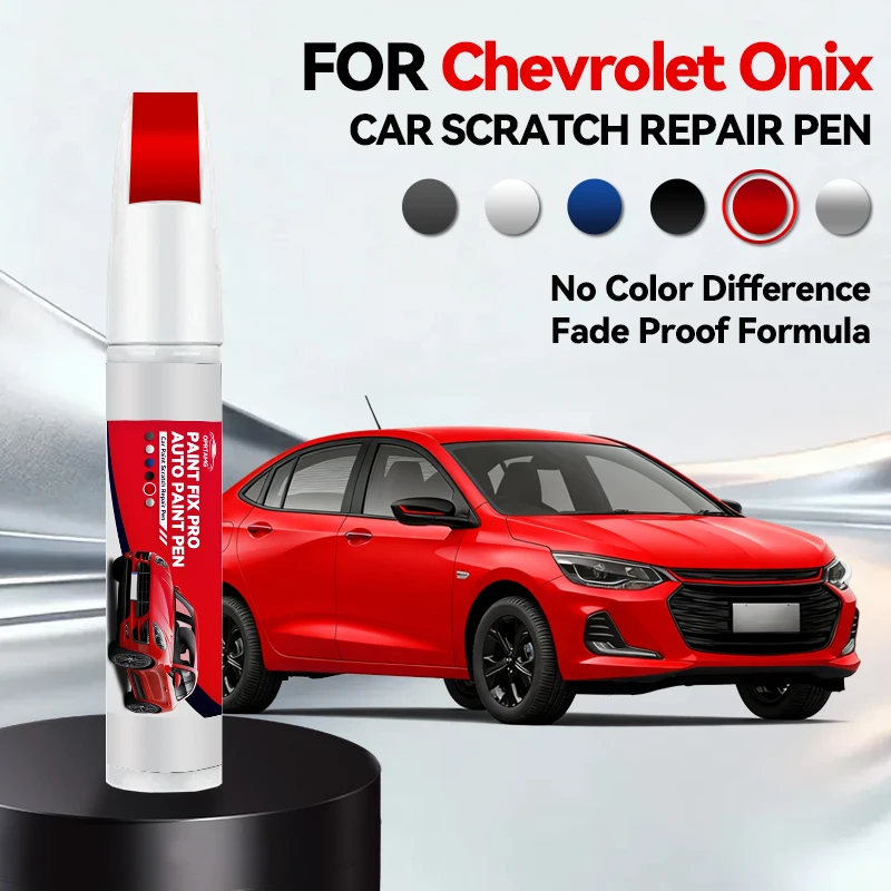 

Ручка-корректор для ремонта лакокрасочного покрытия Chevrolet Onix 1994-2025: Устранение царапин, DIY аксессуары для авто, цвета: черный, белый, серебристый, синий, красный