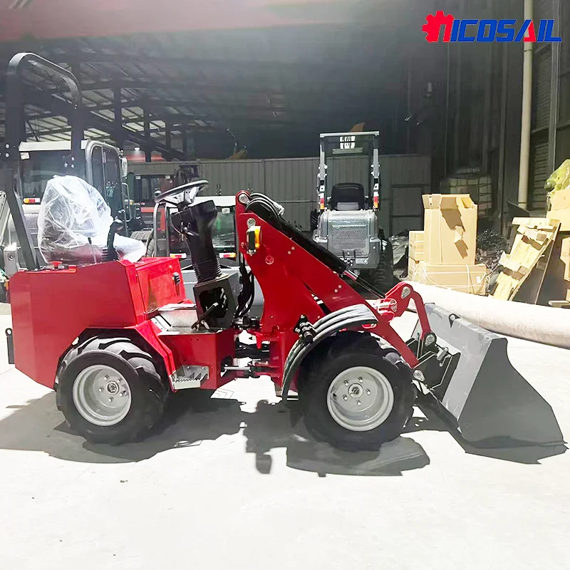 Cargadora Diesel EPA EURO 5 de 2 Toneladas, Mini Cargadora de Ruedas con Pala Telescópica, Compacta, Precios de Máquinas Cargadoras, Venta Caliente 2026