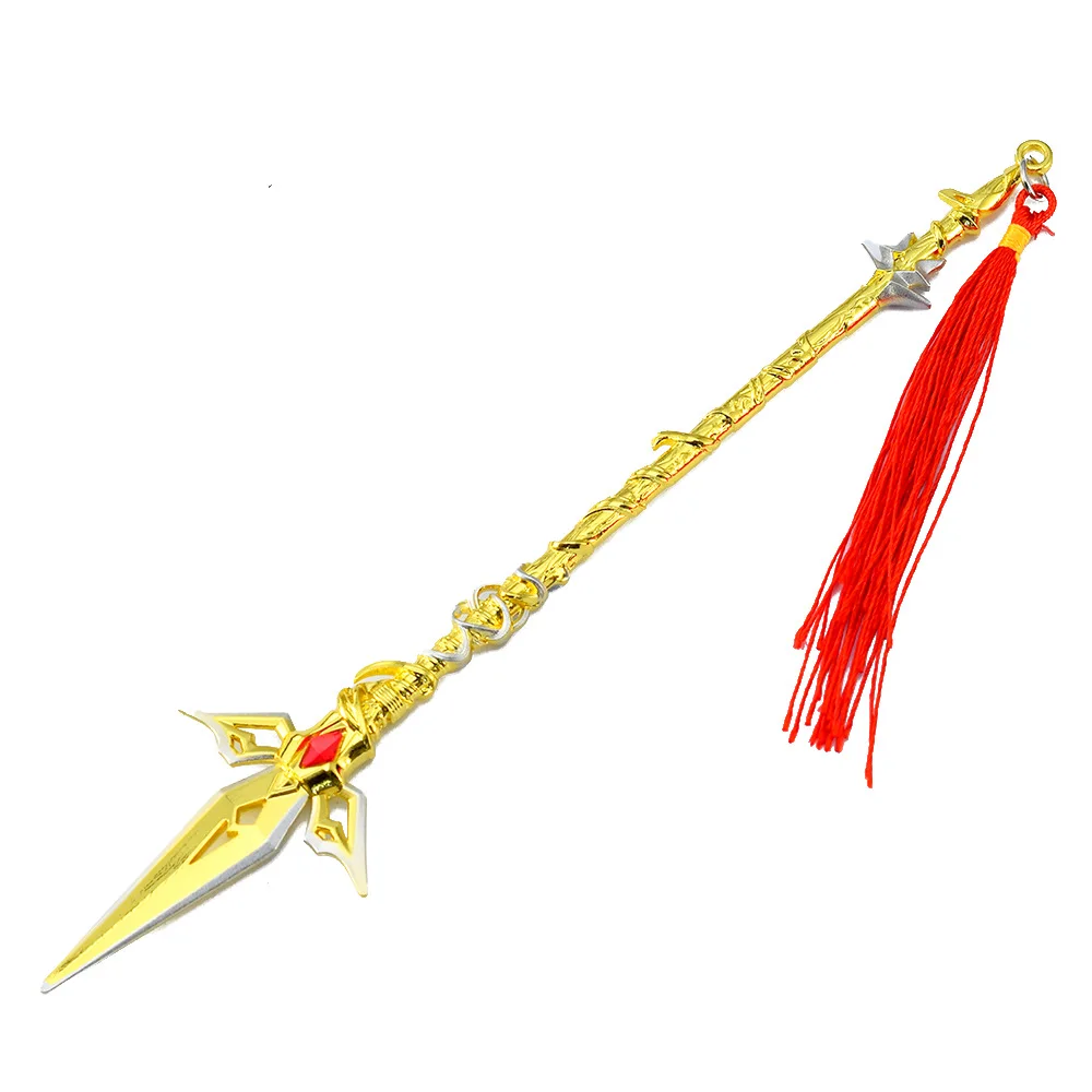 Perfect World Anime Perifere Wapen Model 22cm Volledig Metalen Ambachtelijke Ornament Model Cosplay Middeleeuws Zwaard Katana Middeleeuwse Schwert