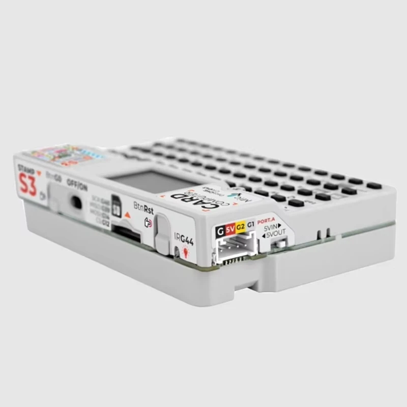 2025 New M5stack Cardcomputer Stamps3 Microcontroller 56 Key Keyboard Card Computer DIY Electronics