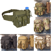 Tactical Waist Bag Camping Water Bottle Belt Bag Sports Hunting Nylon Wallet Travel Tools Mobile Phone Casual Durable Bags