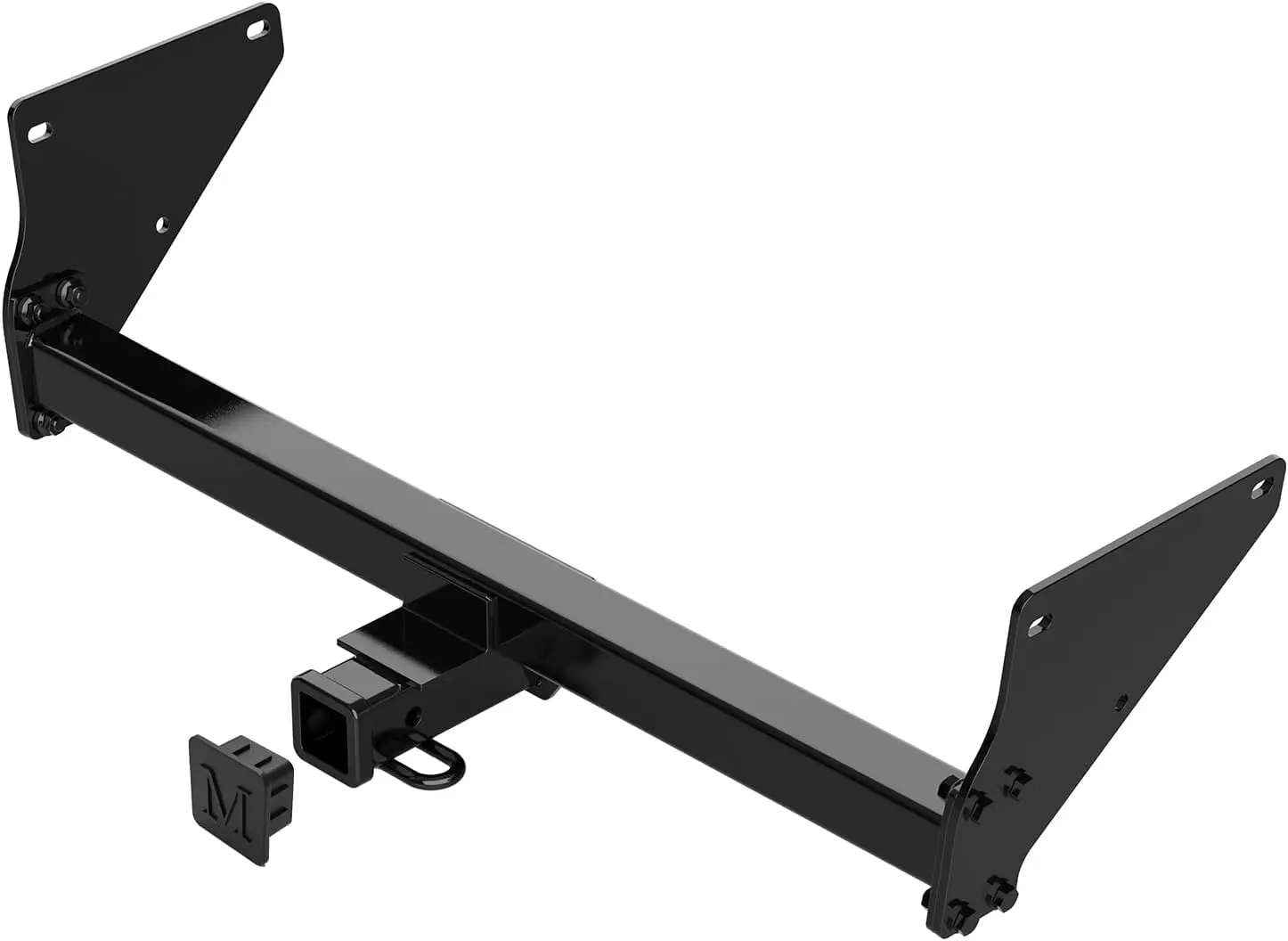 

Rear Trailer Towing for SUV, Metal Material, Silver Color, 2 inch Towing Hitch with Cover