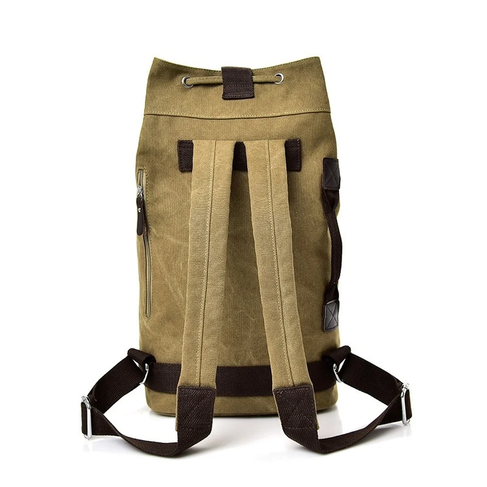 Fashion Casual Canvas Sports Backpack Bucket Bag Travel Backpack Men\'s Bags Unisex Designer Bags Duffle Bag Overnight Bags