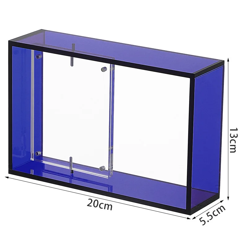 Acrylic Doll Photo Frame DIY Three-dimensional Figure Dust-proof Display Box Ornaments High-end Display Rack Setting Table