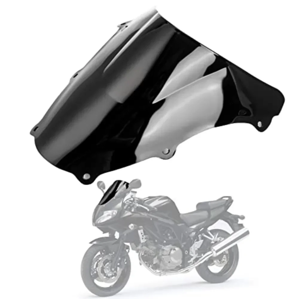 Windshield Double Bubble Windshield Motorcycle Accessories Fairing for Suzuki SV650 SV650S 2003-2012 SV1000 SV1000S 2003-2008