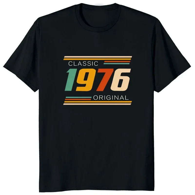 Funny 47 Classic 1976 Original summer print men's and women's short sleeve T-shirt